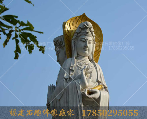 石雕观音菩萨