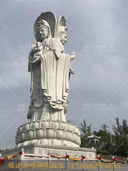石雕观音菩萨