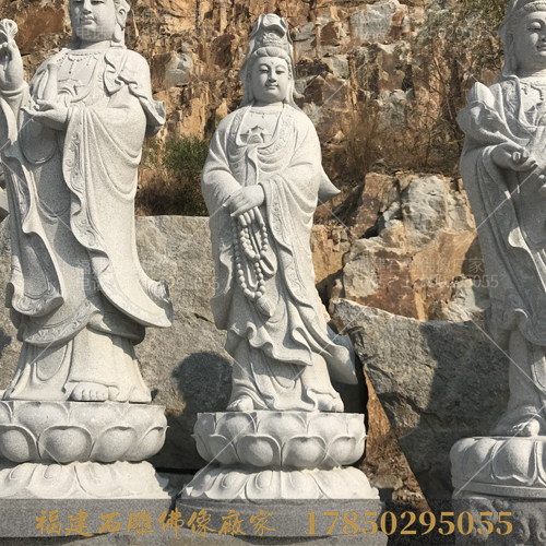 石雕观音菩萨