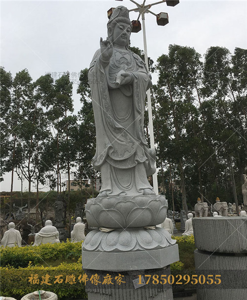 石雕观音菩萨