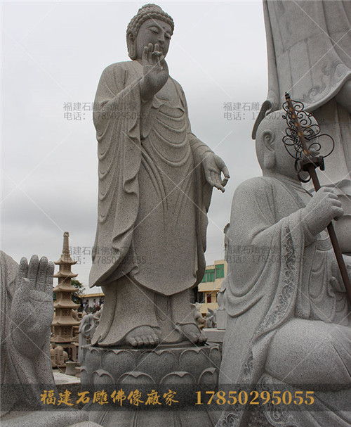 石雕阿弥陀佛