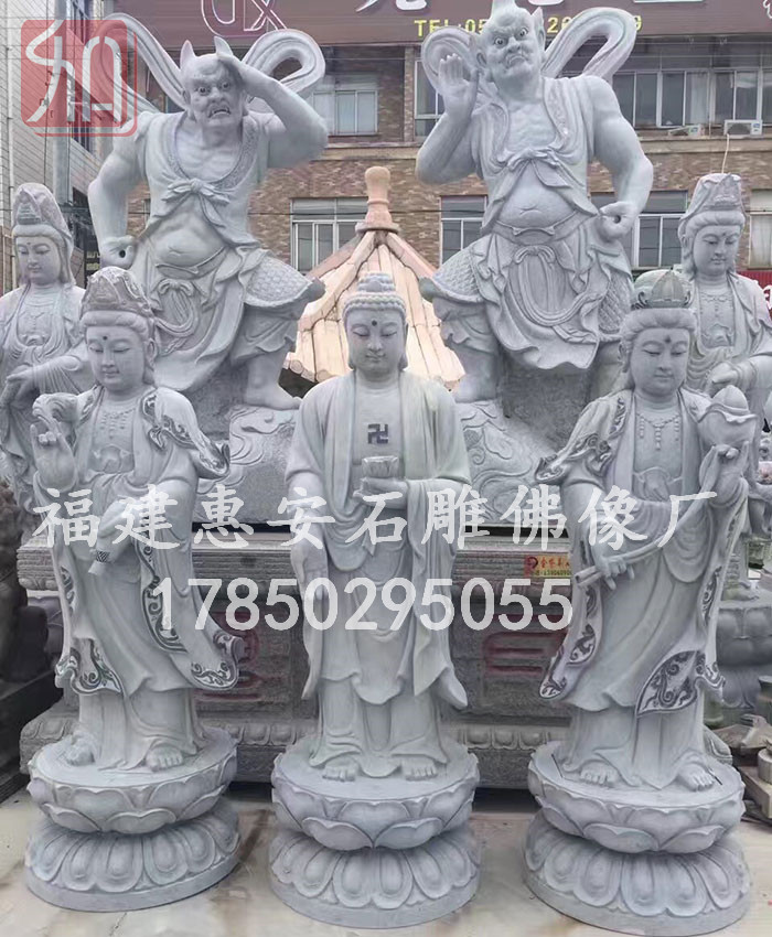 大型石雕佛像,常见经典石雕佛像,寺庙石雕佛像