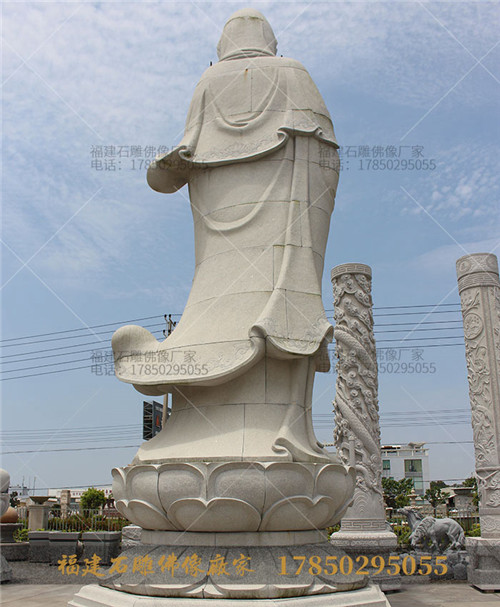 明代石雕观音像,石雕观音图片,石雕滴水观音