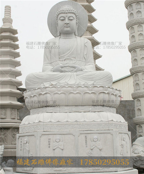 释迦牟尼佛石雕像,唐朝佛像造像,石雕佛像图片