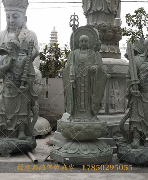 石雕地藏菩萨图片,福建石雕地藏王菩萨