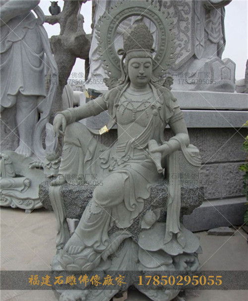 石雕滴水观音图片